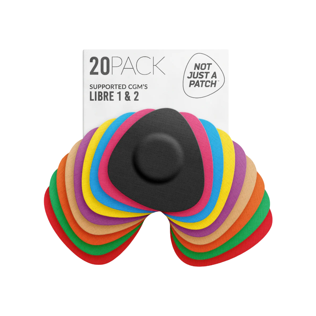 Not Just a Patch Original Freestyle Libre 1 & 2 – Multicolor (20 patchs)