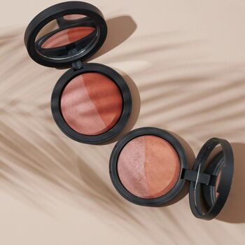 Inika Duo Bio Blush Certified - verbrannte Fischerei 6,5 g