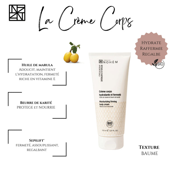 Crème Corps Hydratante Et Fermeté - Bewell