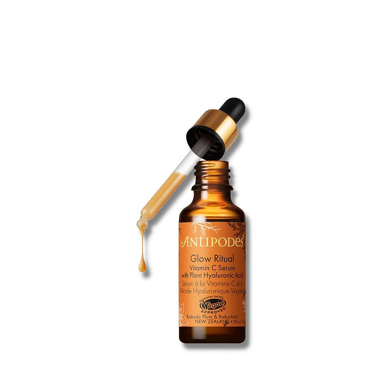 Glühritualserum mit Vitamin -C -Antipoden