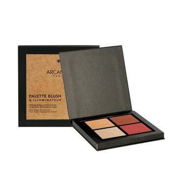 Labor -Gemüse 001 Rouge Blush Palette