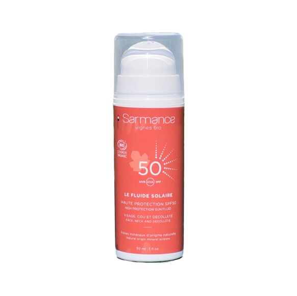 Fluide solaire SPF50 Bio - Bewell