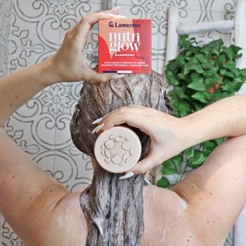 Festes Shampoo normales Haar - Abessinisches Öl - Nutriglow