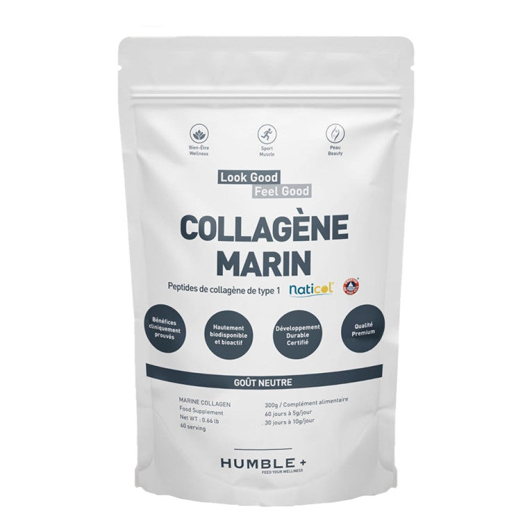 Collagène Marin Neutre en Poudre Humble+, Compléments alimentaires - Bewell - Bewell