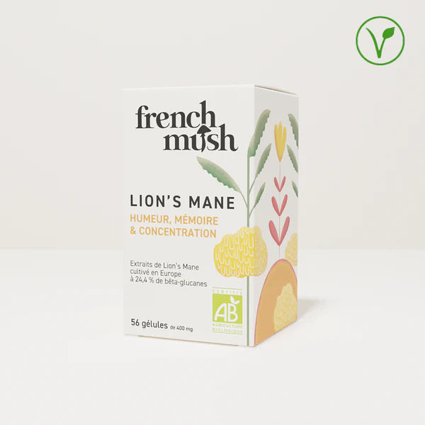 Löwen Mähne French Mush Extraktkapseln