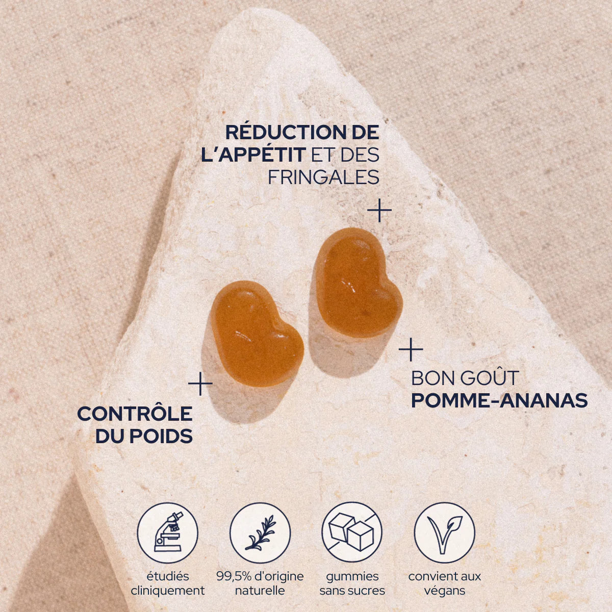 Gummies Coupe Faim Sans Sucre Epycure - Bewell