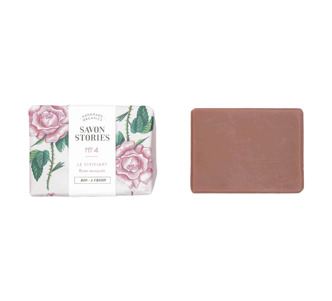 Bio- und Naturseife mit Ton und Pink Nr. 4 Das belebende Geschenk des Muttertages
