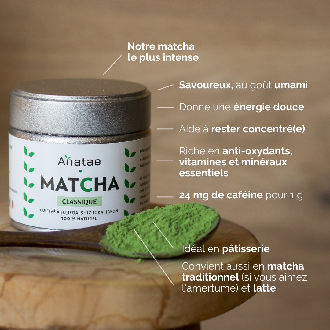 Klassische Matcha -Tee Anatae 30g