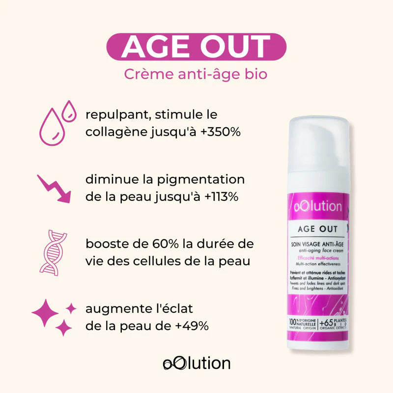 Feste und feuchtigkeitsspendende Anti -Aging -Creme - Alter