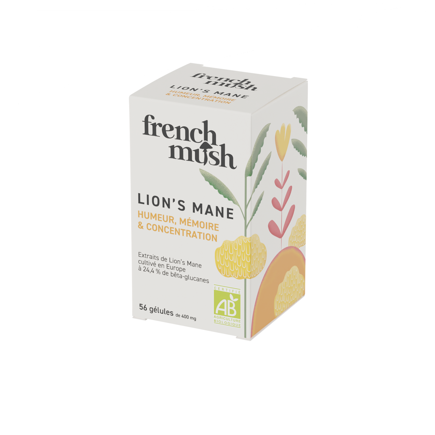 Löwen Mähne French Mush Extraktkapseln