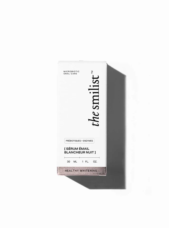 Weiß -White Emaille Serum der Smalist