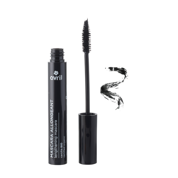 Bio -zertifizierte schwarze Verlängerung Mascara