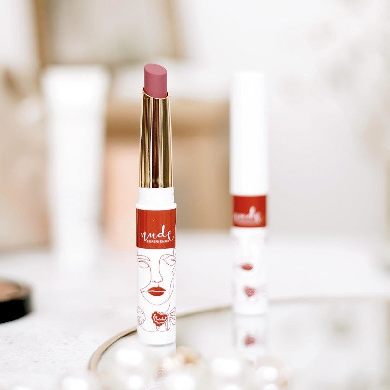 Brillanter Lippenstift - an meiner Seite